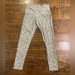 Evolution and Creation Leopard Print Leggings